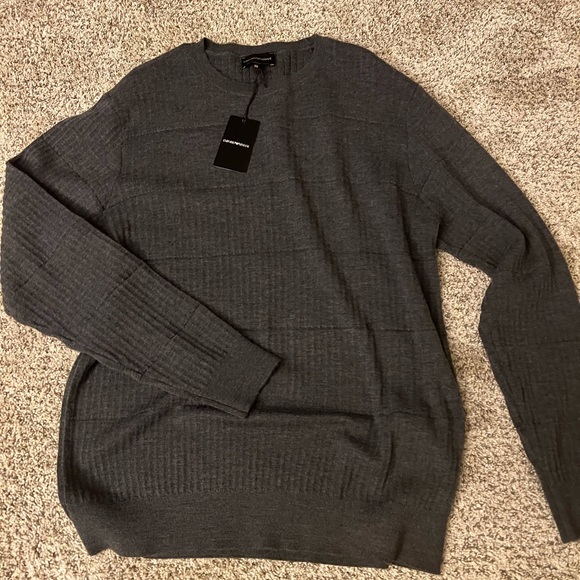 Men’s Emporio Armani crew neck sweater - Picture 1 of 2